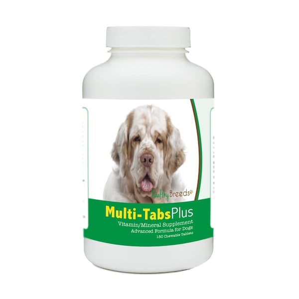 Healthy Breeds Clumber Spaniel Multi-Tabs Plus Chewable Tablets, 180PK 840235182429 - main